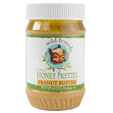 Wild Friends Honey Pretzel PButter (6x16OZ )