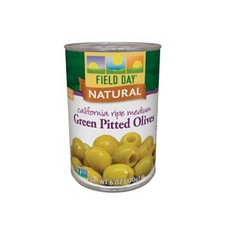 Field Day Ripe Green Olives (12x6Oz)