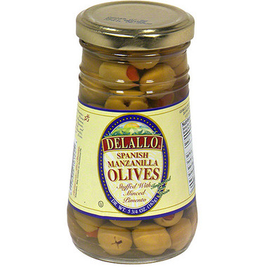 De Lallo Stuffed Manzanilla Olives (12x5.75 Oz)
