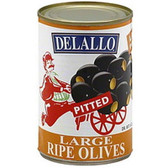 De Lallo Pitted Olive Lrg (24x6OZ )