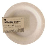Susty Party 10" Plate Natural (12x8 CT)