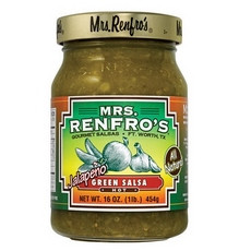 Mrs. Renfro's Green Hot Jalapeño Salsa (6x16Oz)