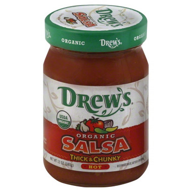 Drew's All Natural Og2 Hot Salsa (12x12Oz)