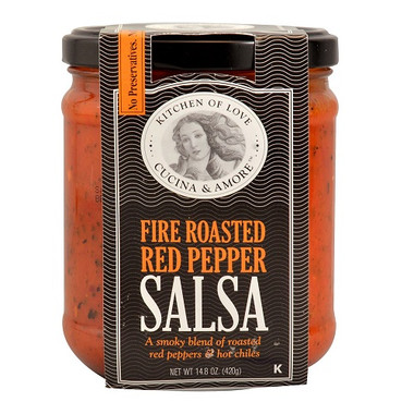 Cucina & Amore Salsa Roast Red Pepper (6x14.8Oz)