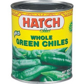 Hatch Mild Whole Green Chiles (12x4Oz)