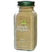 Simply Organic White Pepper (6x2.86OZ )
