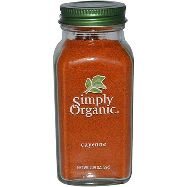 Simply Organic Cayenne Pepper (1x2.89 Oz)