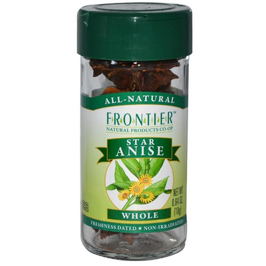 Frontier Natural  Anise Star Whole (1x0.64Oz)
