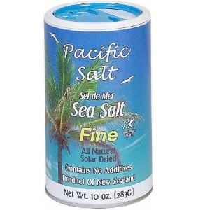 Pacific Salt Seasalt Shaker Fine (6x16Oz)