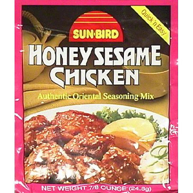 Sunbird Honey Sesame Chicken Seasoning (24x0.87Oz)