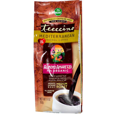 Teeccino Almond Amaretto Herbal Coffee (6x11 Oz)