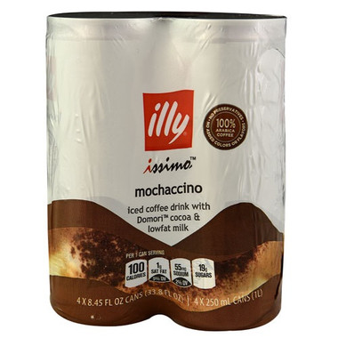 Illy Issimo Coffee Drink Mochaccin (6x4Pack)