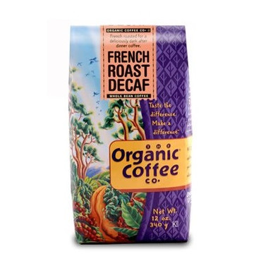 Organic Coffee French Roast Decaf (6x12Oz)