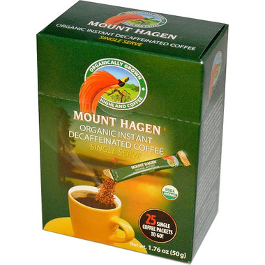 Mt. Hagen Og2 Instant Decaf Coffee (8x25CT)