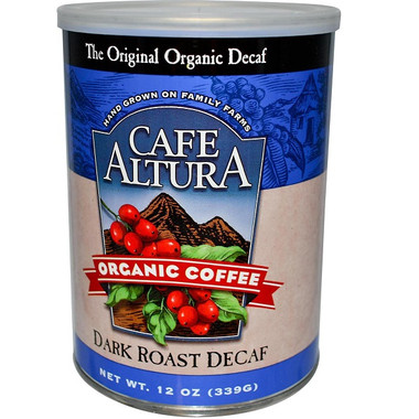 Cafe Altura Organic Decaf Dark Roast (6x12Oz)