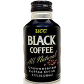 Ucc Unsweetened Black Coffee Drink (24x9.7Oz)