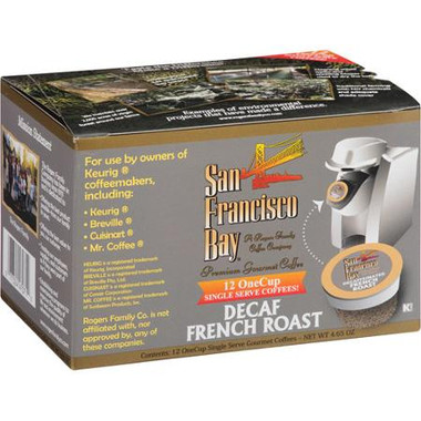 San Francisco Bay Coffee SugarFree Bay Onecp Frn Roast Dcf (6x4.65Oz)