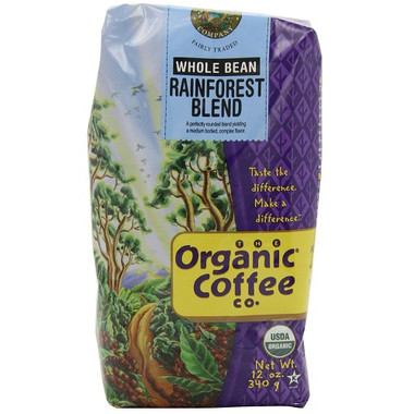 Organic Coffee Fair Trade Rainforest Blend (6x12Oz)
