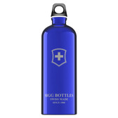 Sigg Water Bottle Swiss Emblem Dark Blue 1 Liter
