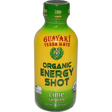 Guayaki Lime Tangerine Energy Shot (12x2 Oz)