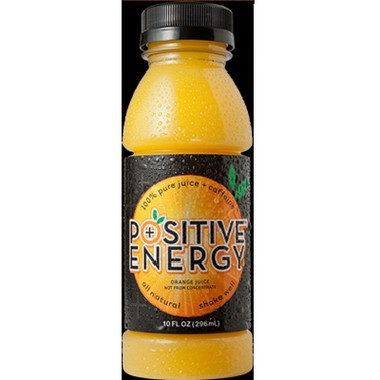 Positive Energy Orange Juice Caffenated (12x10OZ )