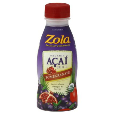 Zola Brazilian Fruits Og2 Pomegranate Acai Juice (12x12Oz)