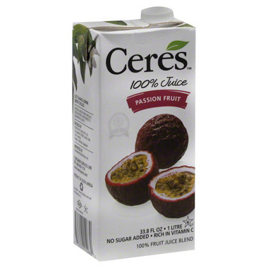 Ceres Passion Fruit (12x33.8Oz)
