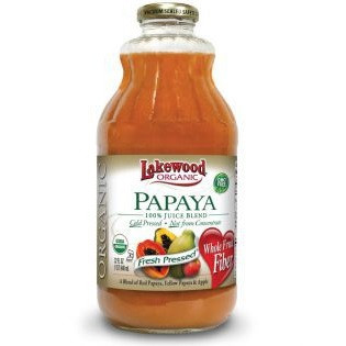 Lakewood Og2 Papaya Juice (12x32Oz)
