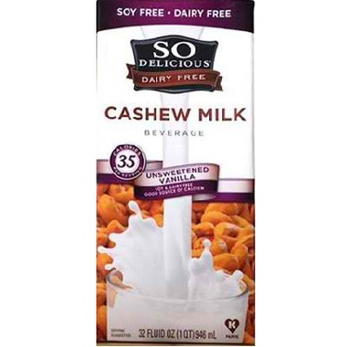 So Delicious Cshw Milk Un Sweet Va (6x32OZ )