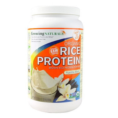Growing Naturals Rice Protein Van (1x32.8OZ )