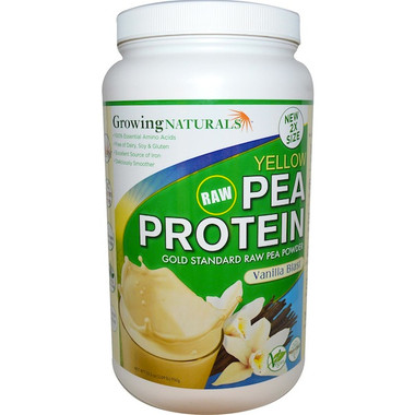 Growing Naturals Pea Protein Vanilla (1x33.5OZ )