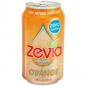 Zevia Natural Orange Diet Soda (4x6x12 Oz)