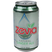 Zevia Natural Ginger Ale Diet Soda (4x6x12 Oz)