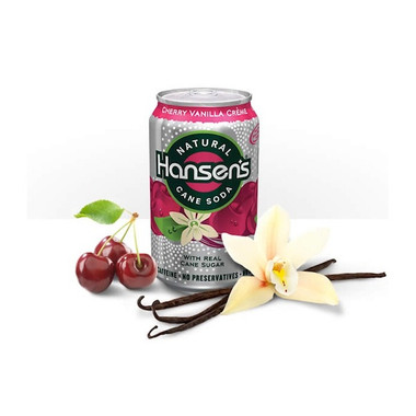 Hansen's Cherry/Van Creme Soda (4x6Pack )