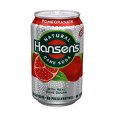 Hansen's Pomegranate Nat Soda (4x6Pack )