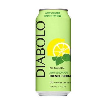 Diabolo Mint Lemonade Lite Carb (12x16Oz)