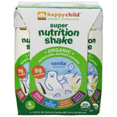 Happy Child Super Nutrition Shake Vanilla (4x4x8.25 OZ)