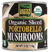 Native Forest Organic Sliced Portobello Mushrooms (12x7Oz)
