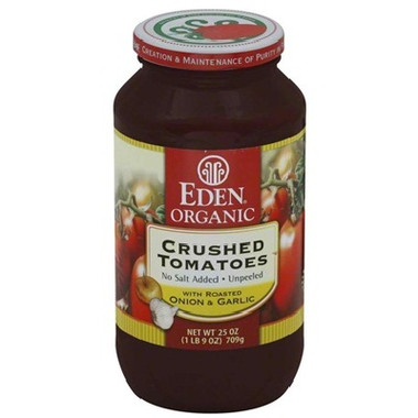 Eden Foods Crshd Tom/Garlc (12x25OZ )