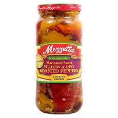 Mezzetta Roasted Marinated Yellow & Red Sweet Peppers (6x15Oz)
