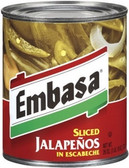 Embasa Jalapeno, Nacho Sliced (12x11 Oz)