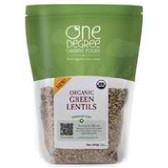 One Degree Organic Foods Green Lentils (6x16OZ )