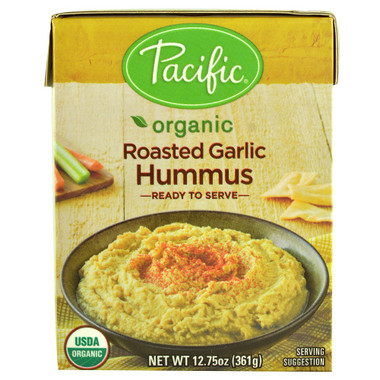 Pacific Natural Foods Roasted Garlic Hummus (12x12.75 OZ)