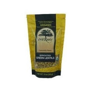 Tru Roots Og1 Sprouted Green Lentils (1x15Lb)