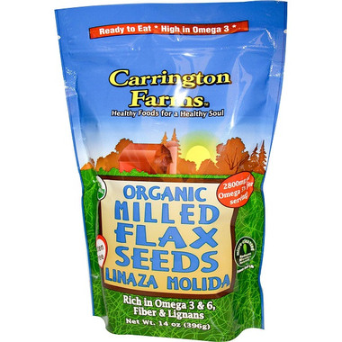Carrington Farms Organic Milled Flax Seeds (6x14Oz)