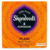 Sharwood Plain Puppodums (12x4Oz)