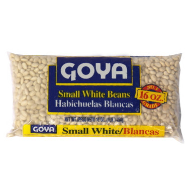 Goya Small Whi Beans Dry (24x16OZ )