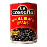 La Costena Whole Black Beans (12x19.75 Oz)