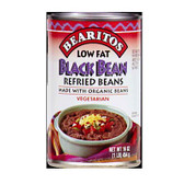 Little Bear Black Refried Beans Low Fat (12x16 Oz)