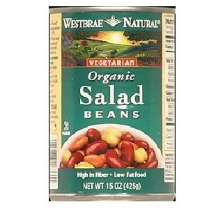 Westbrae Foods Salad Beans Low Fat (12x15 Oz)